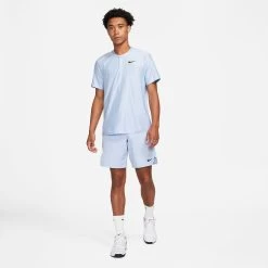 Nike Men's Dri-FIT Advantage Polo (Aluminum/Black) 8 Nike Men's Dri-FIT Advantage Polo (Aluminum/Black) -Racquet Equipment Shop CV2499 468 PHSYM002 3144