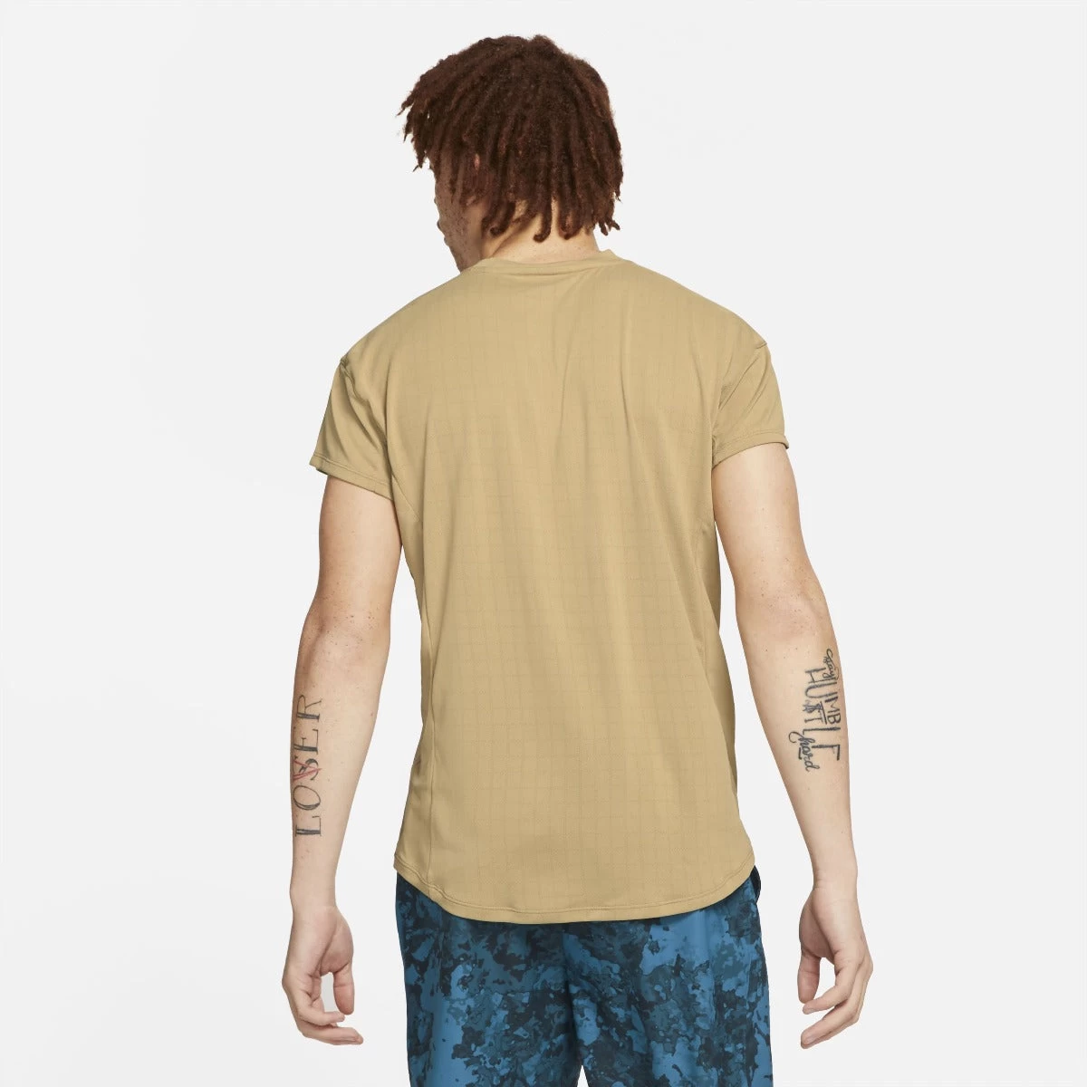 Nike Men's Dri-FIT Breathe Slam Top (Parachute Beige) 4 Nike Men's Dri-FIT Breathe Slam Top (Parachute Beige) - Image 2