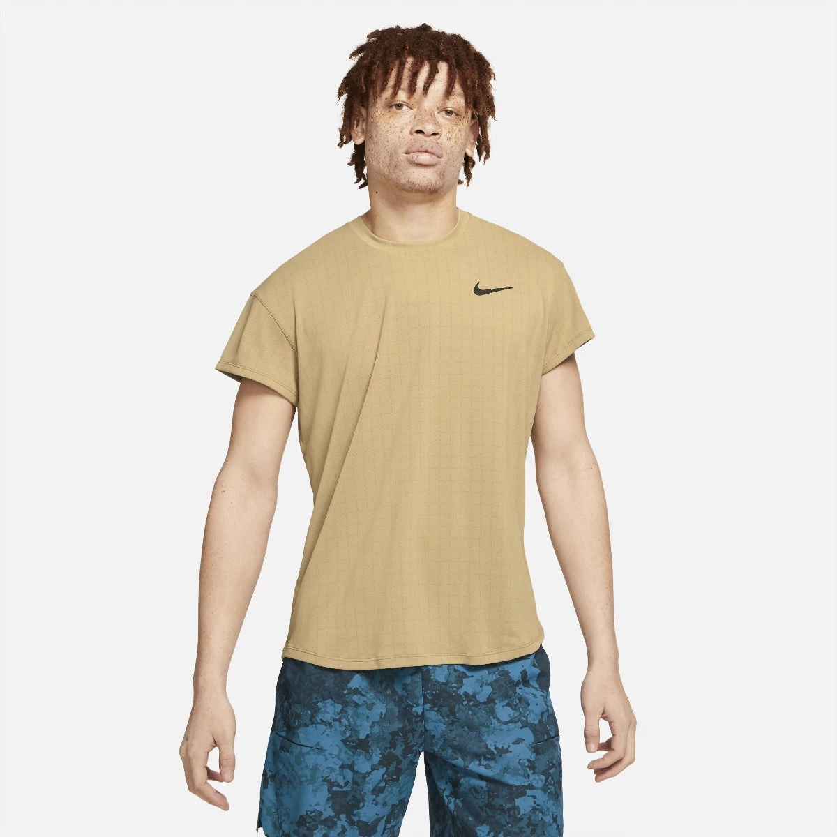 Nike Men's Dri-FIT Breathe Slam Top (Parachute Beige) 3 Nike Men's Dri-FIT Breathe Slam Top (Parachute Beige)