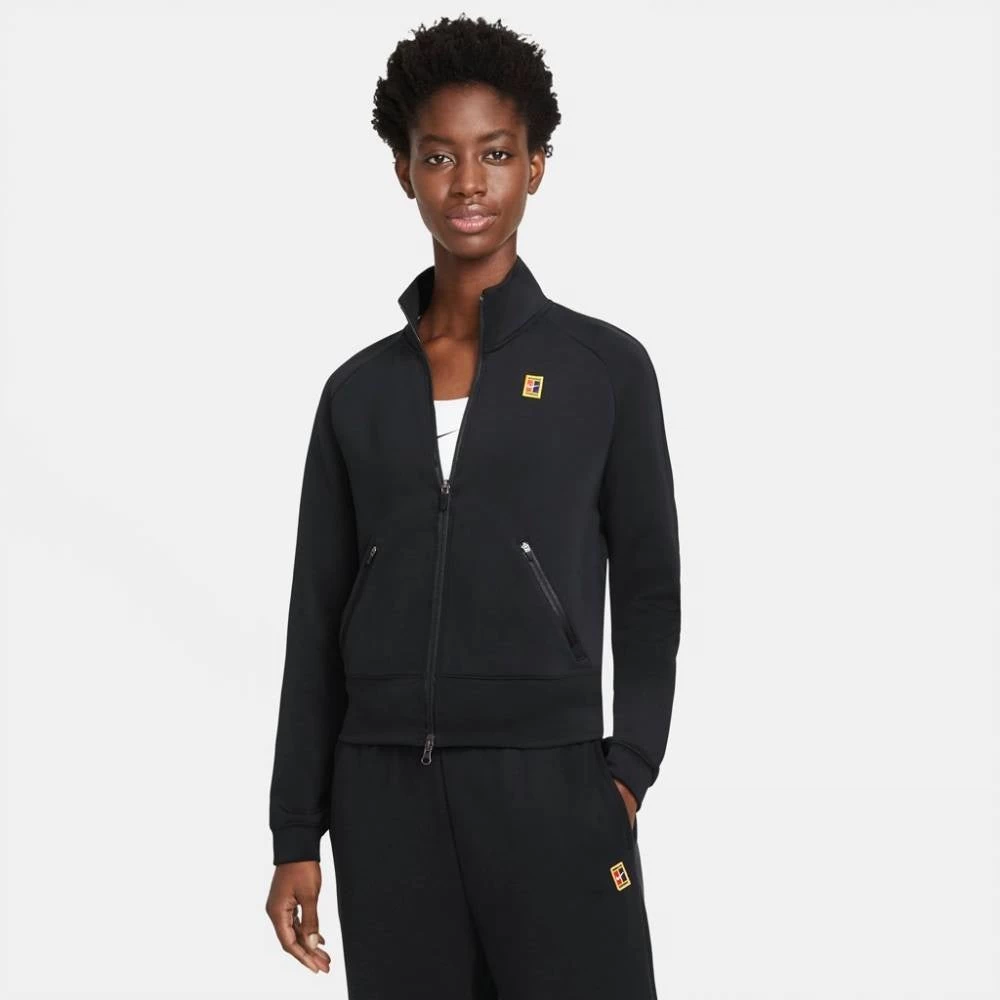 Nike Women's Dri-FIT Heritage Full Zip Jacket (Black) 3 Nike Women's Dri-FIT Heritage Full Zip Jacket (Black)