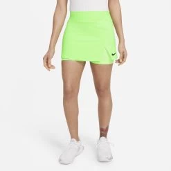 Nike Women's Dri-FIT Victory Stretch Skirt (Lime Glow/Black) -Racquet Equipment Shop CV4729 345 PHSFM001 3144