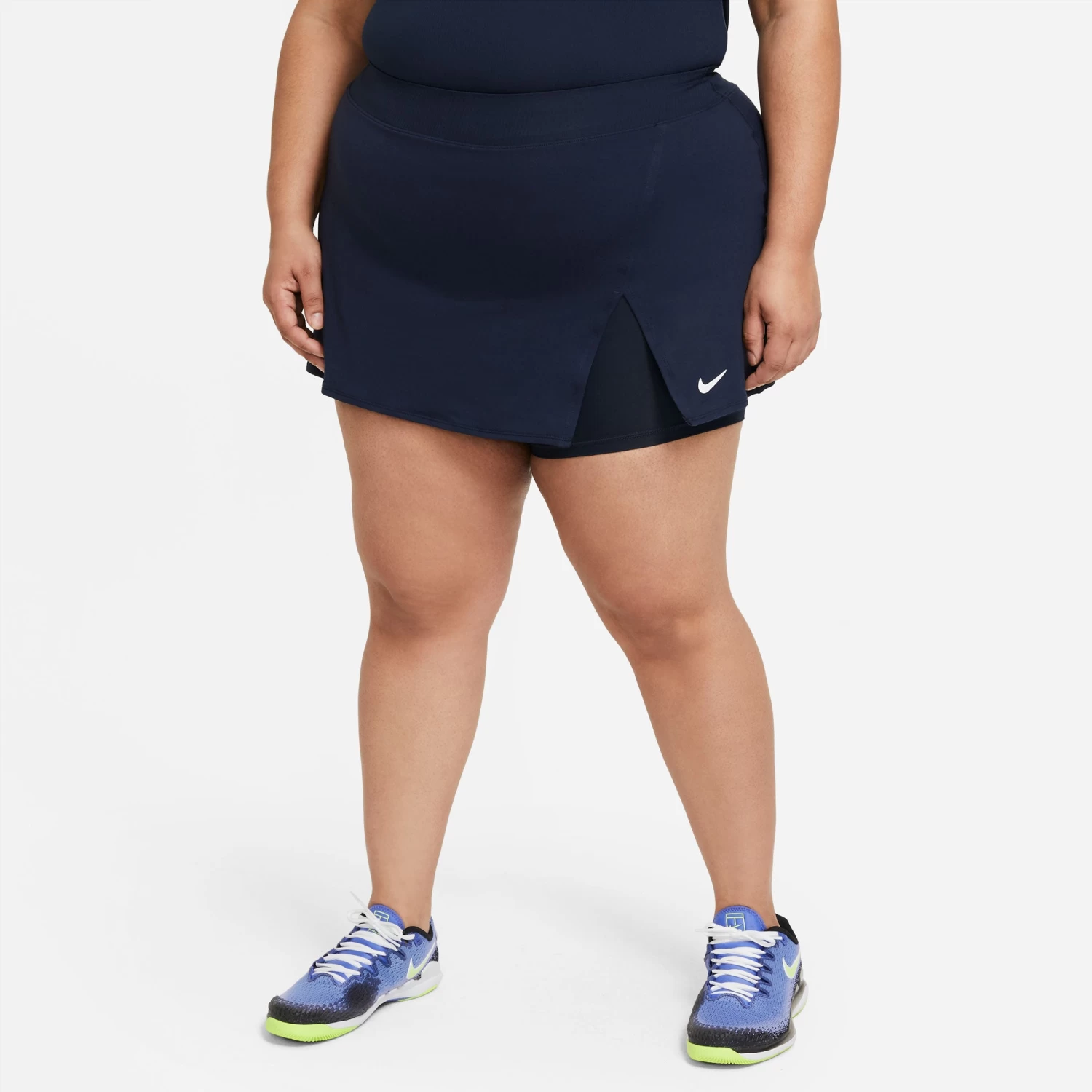 Nike Women's Dri-FIT Victory Skirt (Obsidian/White) 4 Nike Women's Dri-FIT Victory Skirt (Obsidian/White) - Image 2