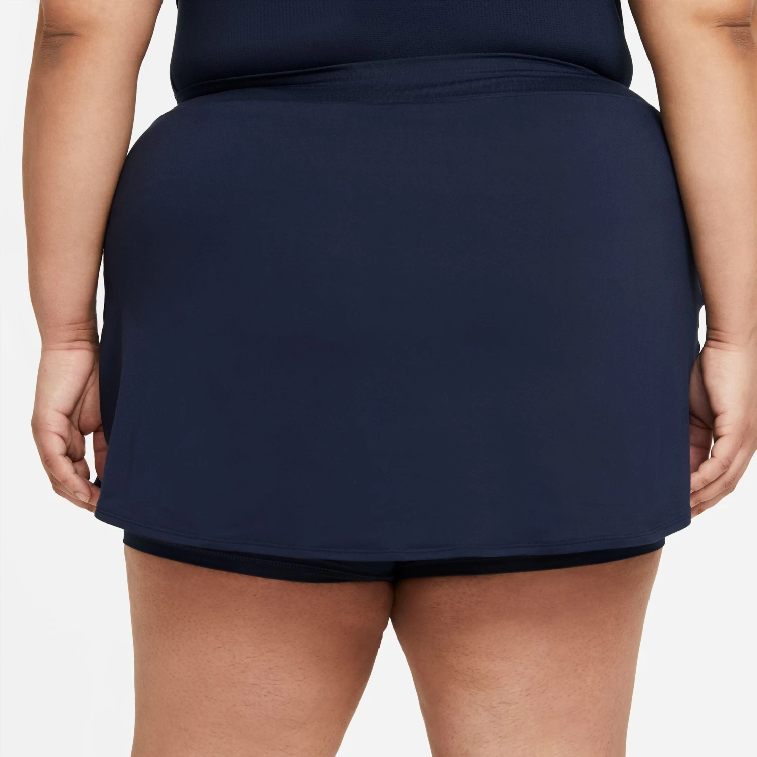 Nike Women's Dri-FIT Victory Skirt (Obsidian/White) 8 Nike Women's Dri-FIT Victory Skirt (Obsidian/White) - Image 6