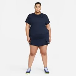 Nike Women's Dri-FIT Victory Skirt (Obsidian/White) 12 Nike Women's Dri-FIT Victory Skirt (Obsidian/White) -Racquet Equipment Shop CV4729 451 PHSYM003 3144