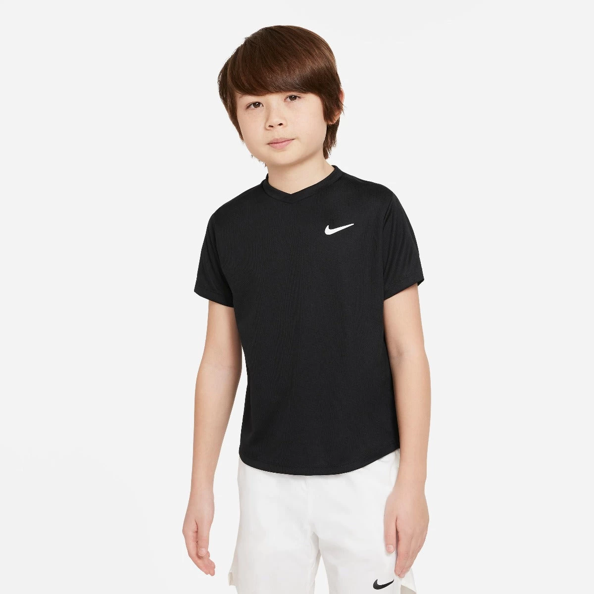 Nike Boys' Dri-FIT Victory Top (Black/White) 3 Nike Boys' Dri-FIT Victory Top (Black/White)