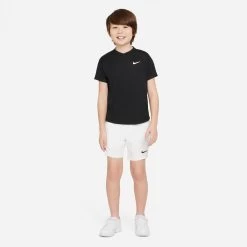 Nike Boys' Dri-FIT Victory Top (Black/White) 15 Nike Boys' Dri-FIT Victory Top (Black/White) -Racquet Equipment Shop CV7565 010 PHSYM003 3144