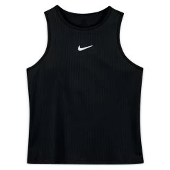 Nike Girls' Dri-FIT Victory Tank (Black/White) 15 Nike Girls' Dri-FIT Victory Tank (Black/White) -Racquet Equipment Shop CV7573 010 PHSFP001 3144