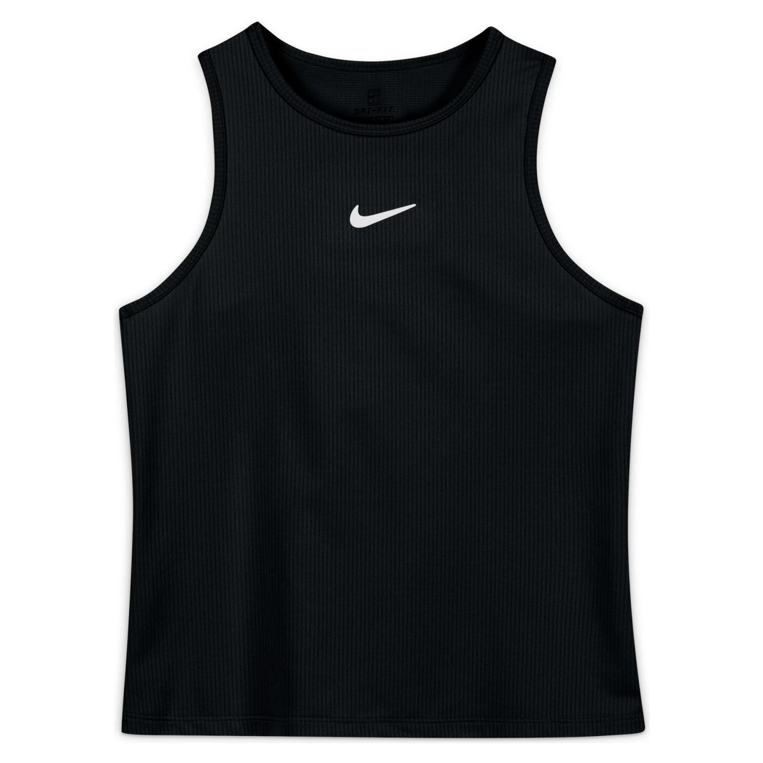 Nike Girls' Dri-FIT Victory Tank (Black/White) 9 Nike Girls' Dri-FIT Victory Tank (Black/White) - Image 7