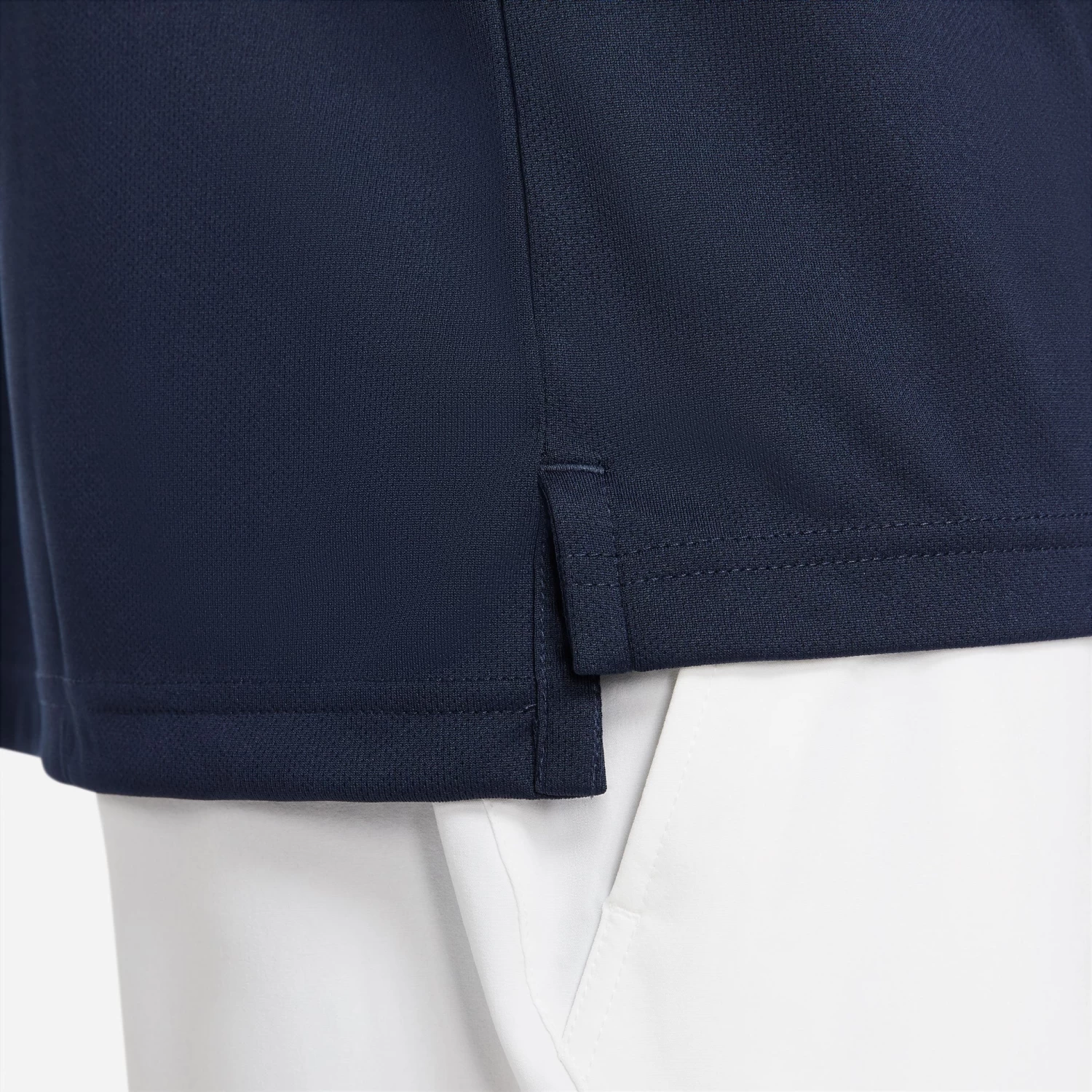 Nike Men's Dri-FIT Victory Polo (Obsidian/White) 9 Nike Men's Dri-FIT Victory Polo (Obsidian/White) - Image 7