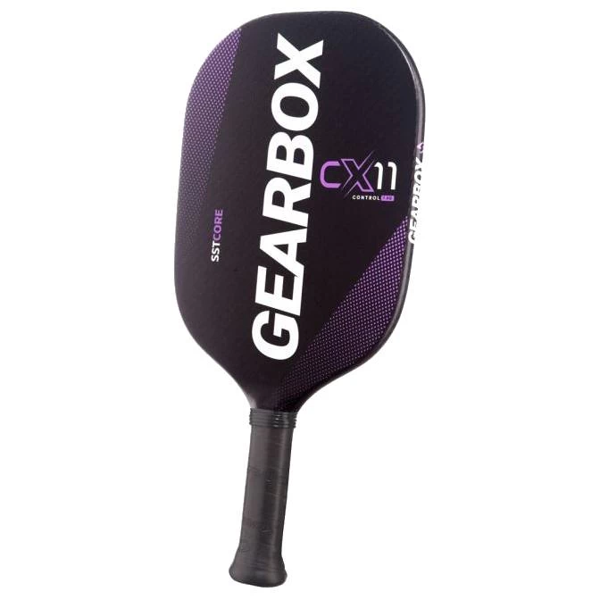 Gearbox CX11Q Quad Control Pickleball Paddle (Purple) (7.8 Oz.) 4 Gearbox CX11Q Quad Control Pickleball Paddle (Purple) (7.8 Oz.) - Image 2