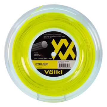 Volkl Cyclone 17/1.25 Tennis String Reel (Neon Yellow) 3 Volkl Cyclone 17/1.25 Tennis String Reel (Neon Yellow)