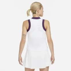 Nike Women's Dri-FIT NYC Slam Tank Top (White) 10 Nike Women's Dri-FIT NYC Slam Tank Top (White) -Racquet Equipment Shop DA4718 100 PHSBM001 3144