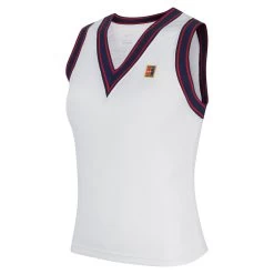Nike Women's Dri-FIT NYC Slam Tank Top (White) 12 Nike Women's Dri-FIT NYC Slam Tank Top (White) -Racquet Equipment Shop DA4718 100 PHSFH001 3144