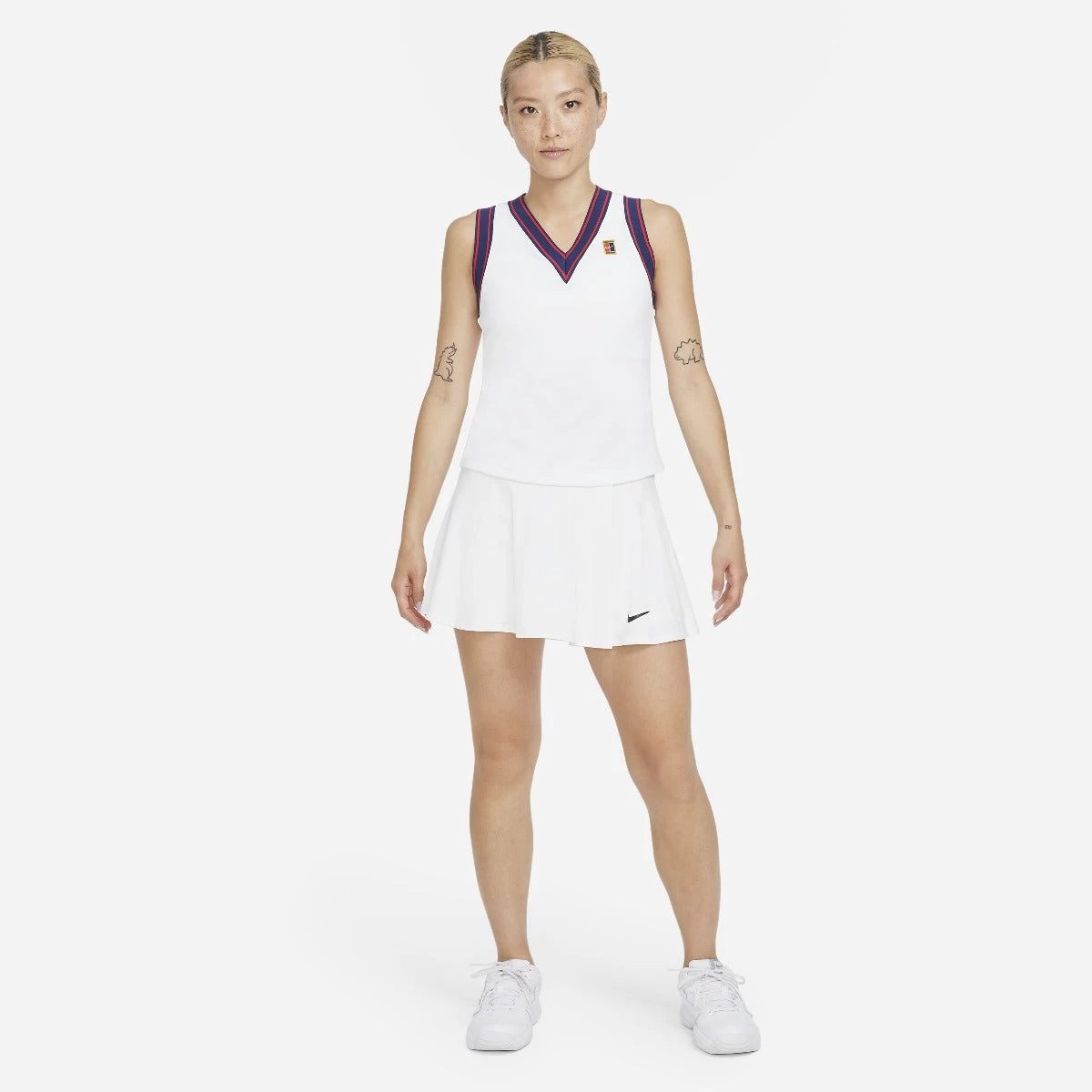 Nike Women's Dri-FIT NYC Slam Tank Top (White) 9 Nike Women's Dri-FIT NYC Slam Tank Top (White) - Image 7