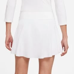 Nike Women's Dri-FIT Club Tennis Skirt (White/Black) 11 Nike Women's Dri-FIT Club Tennis Skirt (White/Black) -Racquet Equipment Shop DB5935 100 PHSYM001 3144