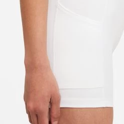 Nike Women's Dri-FIT Club Tennis Skirt (White/Black) 15 Nike Women's Dri-FIT Club Tennis Skirt (White/Black) -Racquet Equipment Shop DB5935 100 PHSYM003 3144