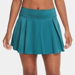 Nike Women's Dri-FIT Club Tennis Skirt (Bright Spruce)