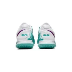 Nike Zoom Vapor Cage 4 Rafa Men's Tennis Shoe (White/Red/Teal) 16 Nike Zoom Vapor Cage 4 Rafa Men's Tennis Shoe (White/Red/Teal) -Racquet Equipment Shop DD1579 153 PHCBH000 3144