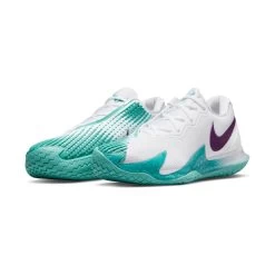 Nike Zoom Vapor Cage 4 Rafa Men's Tennis Shoe (White/Red/Teal) 17 Nike Zoom Vapor Cage 4 Rafa Men's Tennis Shoe (White/Red/Teal) -Racquet Equipment Shop DD1579 153 PHCFH001 3144