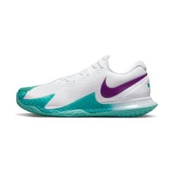 Nike Zoom Vapor Cage 4 Rafa Men's Tennis Shoe (White/Red/Teal) 20 Nike Zoom Vapor Cage 4 Rafa Men's Tennis Shoe (White/Red/Teal) -Racquet Equipment Shop DD1579 153 PHSLH000 3144