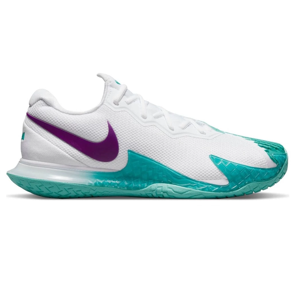 Nike Zoom Vapor Cage 4 Rafa Men's Tennis Shoe (White/Red/Teal) 3 Nike Zoom Vapor Cage 4 Rafa Men's Tennis Shoe (White/Red/Teal)