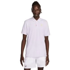 Nike Men's Dri-FIT Rafa Slim Polo (Purple/Yellow)
