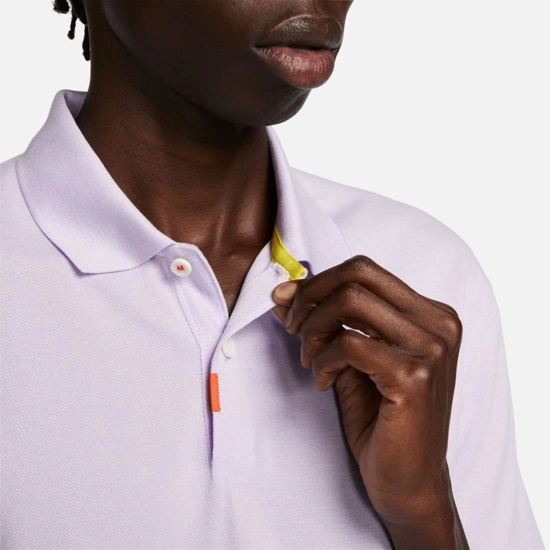 Nike Men's Dri-FIT Rafa Slim Polo (Purple/Yellow) 8 Nike Men's Dri-FIT Rafa Slim Polo (Purple/Yellow) - Image 6