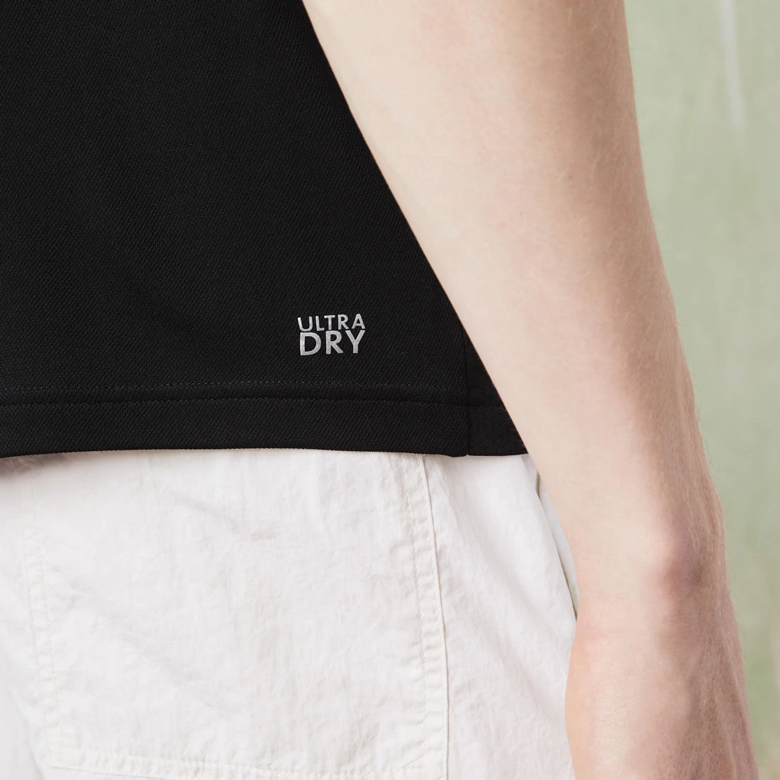 Lacoste Men's Colorblock Breathable Tennis Polo (Black/Blue) 7 Lacoste Men's Colorblock Breathable Tennis Polo (Black/Blue) - Image 5