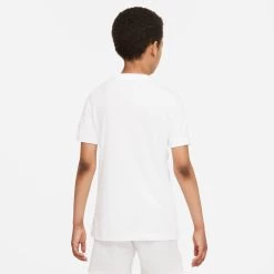 Nike Boy's Dri-FIT Rafa Top (White/Black) 10 Nike Boy's Dri-FIT Rafa Top (White/Black) -Racquet Equipment Shop DJ2591 101 PHSBM001 3144