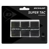 Dunlop Super Tac Overgrip 3 Pack (Black) 1 Dunlop Super Tac Overgrip 3 Pack (Black) -Racquet Equipment Shop DT19 SuperTac 3pcs Packaging 145mmx120mm Black