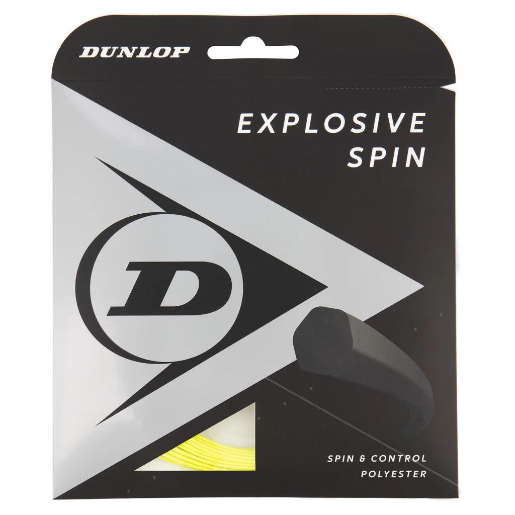 Dunlop Explosive Spin 17/1.25 Tennis String (Yellow) 3 Dunlop Explosive Spin 17/1.25 Tennis String (Yellow)