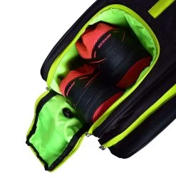 Dunlop Elite Tournament Thermo Bag (Black/Yellow) 7 Dunlop Elite Tournament Thermo Bag (Black/Yellow) -Racquet Equipment Shop DunlopEliteTournamentThermoBag3
