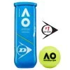 Dunlop Australian Open Extra Duty Tennis Balls 2 Dunlop Australian Open Extra Duty Tennis Balls -Racquet Equipment Shop Dunlop AO tennis balls