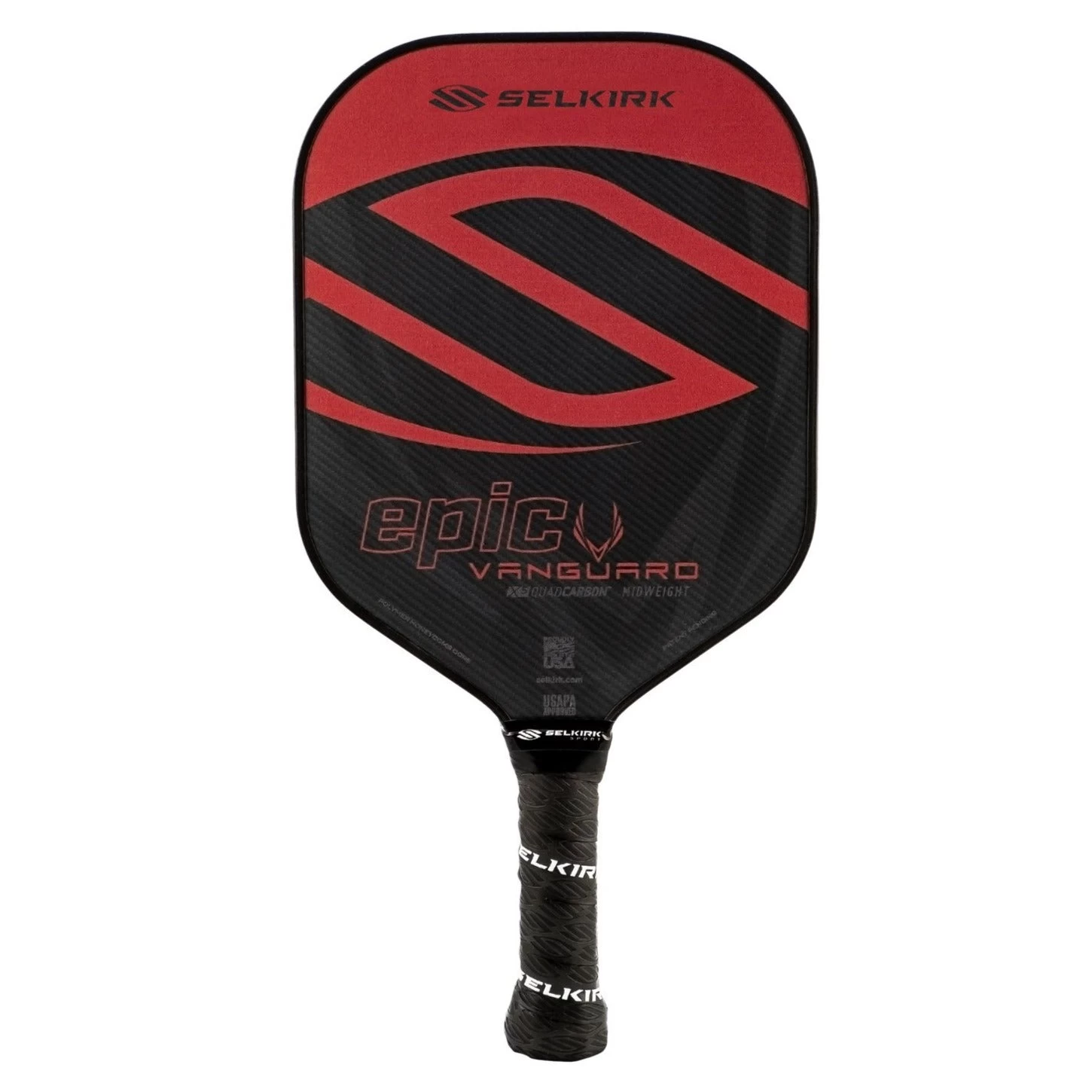 Selkirk Vanguard Hybrid Epic Midweight (Black/Crimson) 3 Selkirk Vanguard Hybrid Epic Midweight (Black/Crimson)