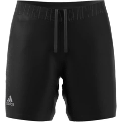 Adidas Men's Ergo Aeroready 7 Inch Shorts (Black) 7 Adidas Men's Ergo Aeroready 7 Inch Shorts (Black) -Racquet Equipment Shop FT6120 APP virtual front white