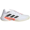Adidas Barricade Tokyo Men's Tennis Shoe (White/Black/Solar Red) -Racquet Equipment Shop FZ3935 FTW photo side lateral center white