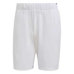 Adidas Men's Club Stretch Woven 7-Inch Shorts (White/Black) 15 Adidas Men's Club Stretch Woven 7-Inch Shorts (White/Black) -Racquet Equipment Shop GH7222 APP photo front white 4c01d8c0 598b 4602 b9ea e1bbc337a107