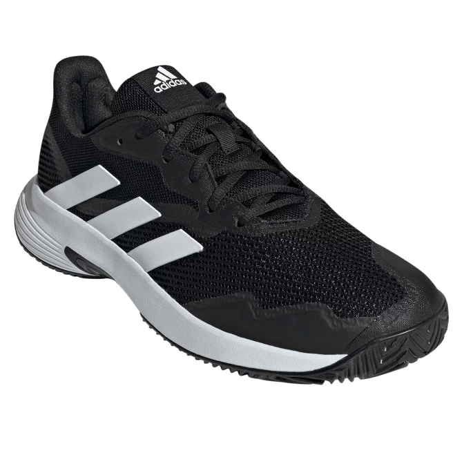 Adidas CourtJam Control Men's Tennis Shoe (Core Black/Cloud White) 8 Adidas CourtJam Control Men's Tennis Shoe (Core Black/Cloud White) - Image 6