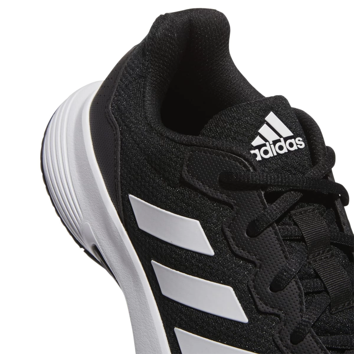 Adidas GameCourt 2 Men's Tennis Shoe (Black/White) 11 Adidas GameCourt 2 Men's Tennis Shoe (Black/White) - Image 9