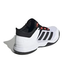 Adidas Ubersonic 4 Junior Tennis Shoe (White/Black/Red) 15 Adidas Ubersonic 4 Junior Tennis Shoe (White/Black/Red) -Racquet Equipment Shop GW2997 7 FOOTWEAR Photography BackLateralTopView white