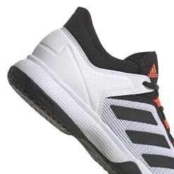 Adidas Ubersonic 4 Junior Tennis Shoe (White/Black/Red) 16 Adidas Ubersonic 4 Junior Tennis Shoe (White/Black/Red) -Racquet Equipment Shop GW2997 8 FOOTWEAR Photography DetailView1 white