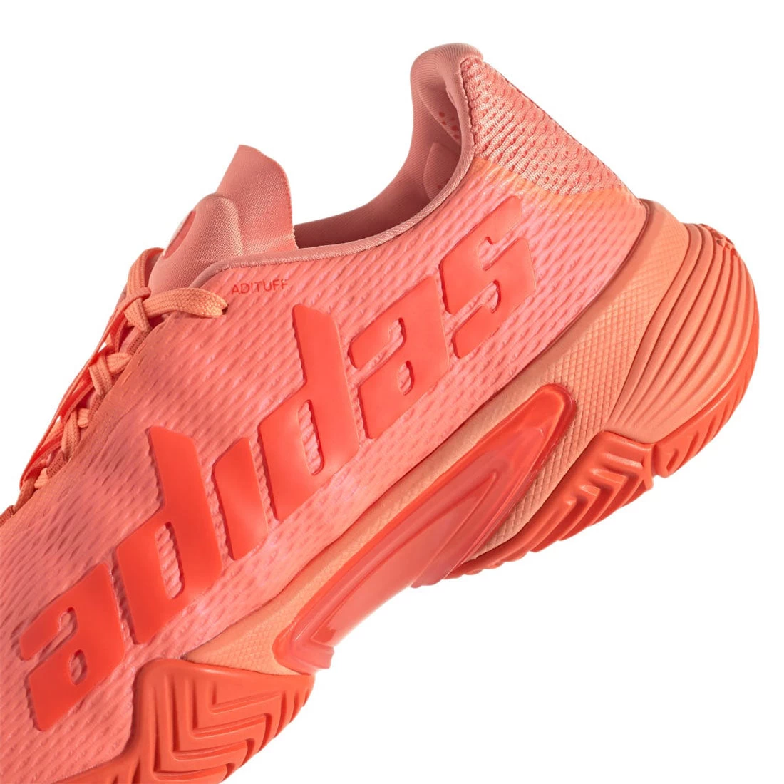 Adidas Barricade Women's Tennis Shoe (Beam Orange) 5 Adidas Barricade Women's Tennis Shoe (Beam Orange) - Image 3
