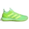 Adidas Adizero Ubersonic 4 Men's Tennis Shoe (Beam Green/Signal Green) -Racquet Equipment Shop GW6793 1 FOOTWEAR Photography SideLateralCenterView white