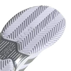 Adidas CourtJam Control Women's Tennis Shoe (White/Silver) 20 Adidas CourtJam Control Women's Tennis Shoe (White/Silver) -Racquet Equipment Shop GY1334 10 FOOTWEAR Photography DetailView3 white
