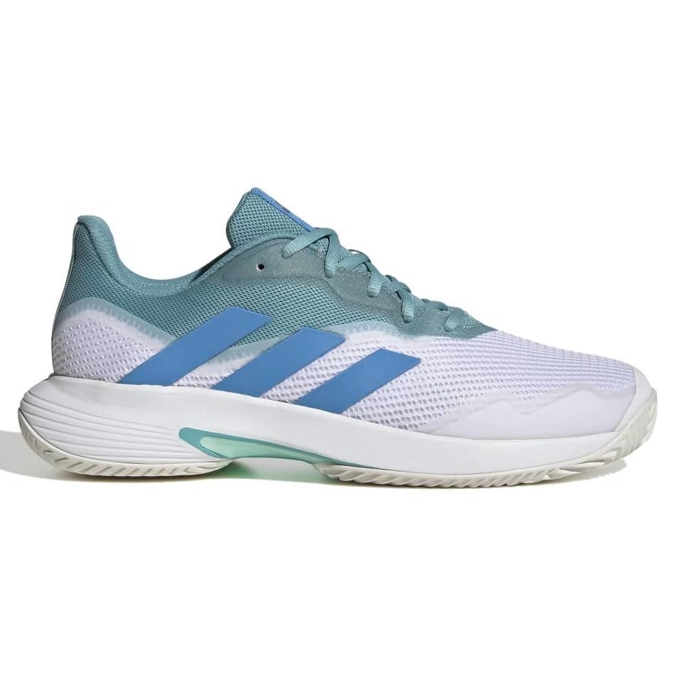 Adidas CourtJam Control Men's Tennis Shoe (Mint/Blue/White) 3 Adidas CourtJam Control Men's Tennis Shoe (Mint/Blue/White)