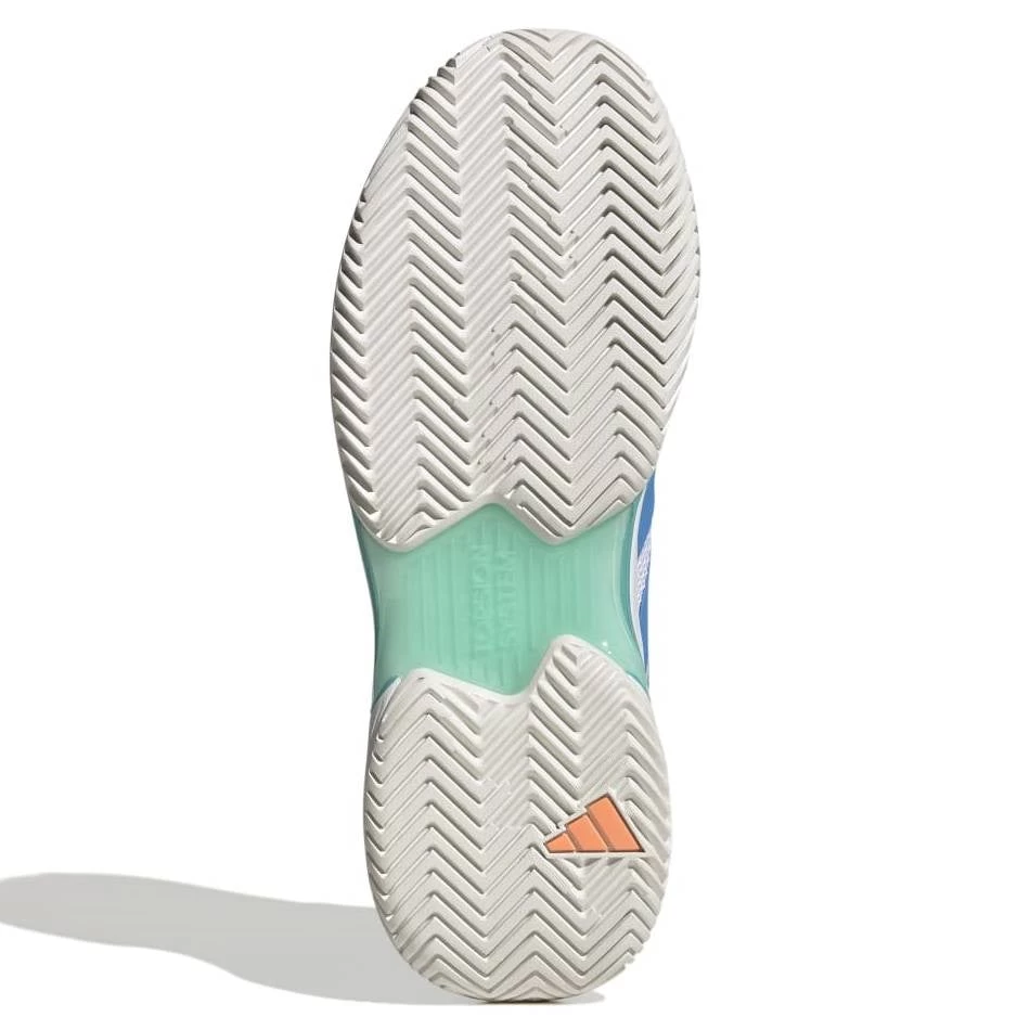 Adidas CourtJam Control Men's Tennis Shoe (Mint/Blue/White) 6 Adidas CourtJam Control Men's Tennis Shoe (Mint/Blue/White) - Image 4