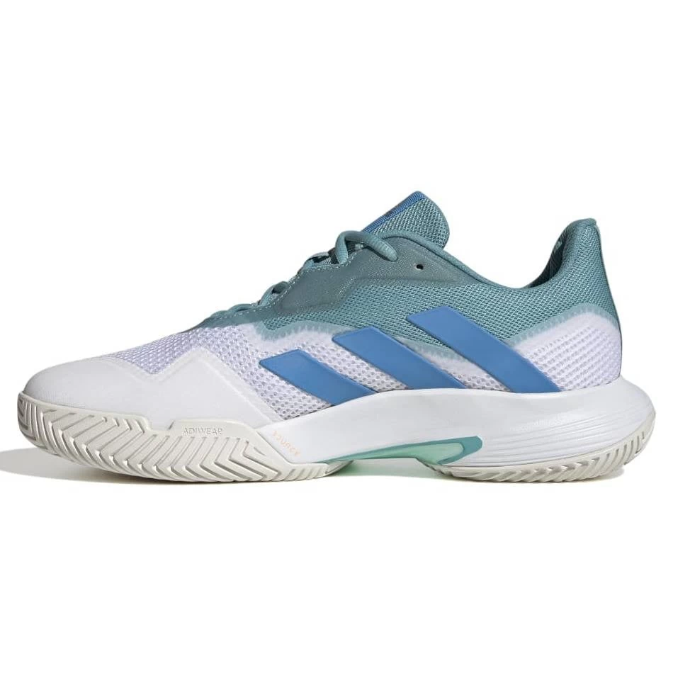 Adidas CourtJam Control Men's Tennis Shoe (Mint/Blue/White) 4 Adidas CourtJam Control Men's Tennis Shoe (Mint/Blue/White) - Image 2