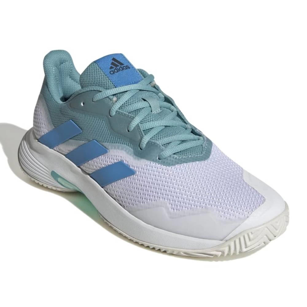 Adidas CourtJam Control Men's Tennis Shoe (Mint/Blue/White) 7 Adidas CourtJam Control Men's Tennis Shoe (Mint/Blue/White) - Image 5