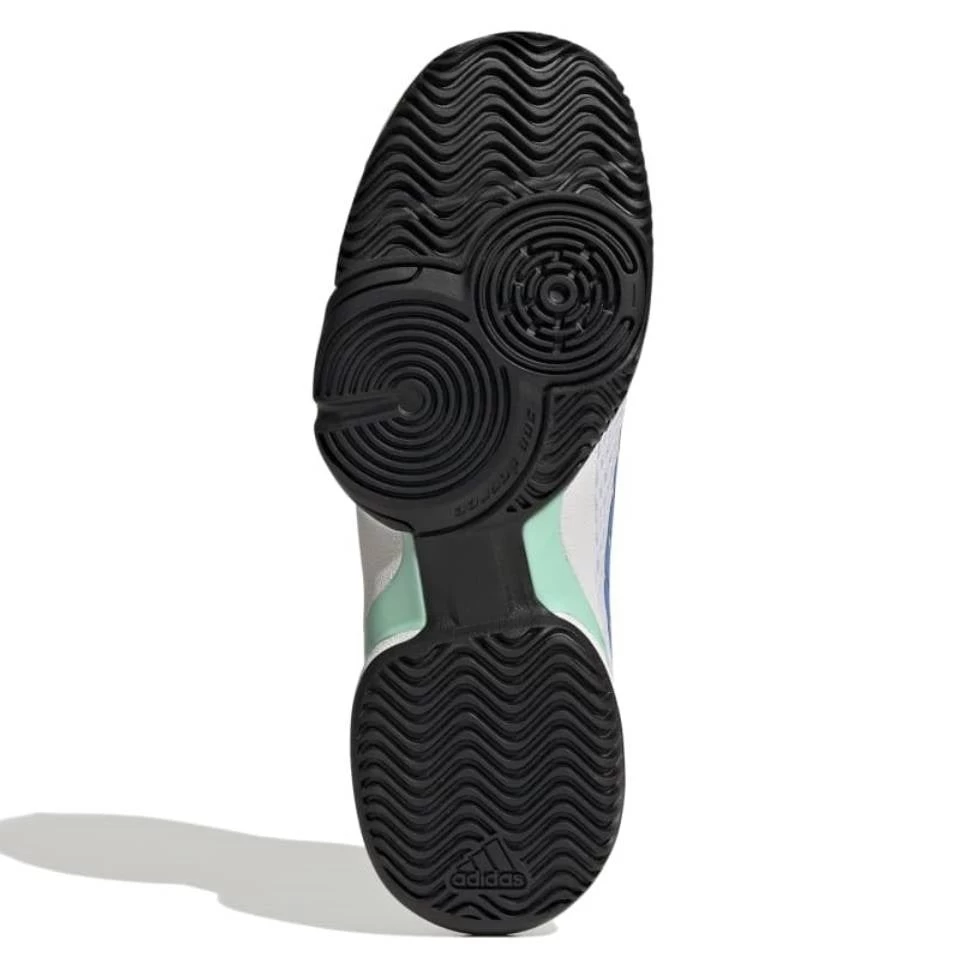 Adidas Barricade Junior Tennis Shoe (White/Blue) 7 Adidas Barricade Junior Tennis Shoe (White/Blue) - Image 5