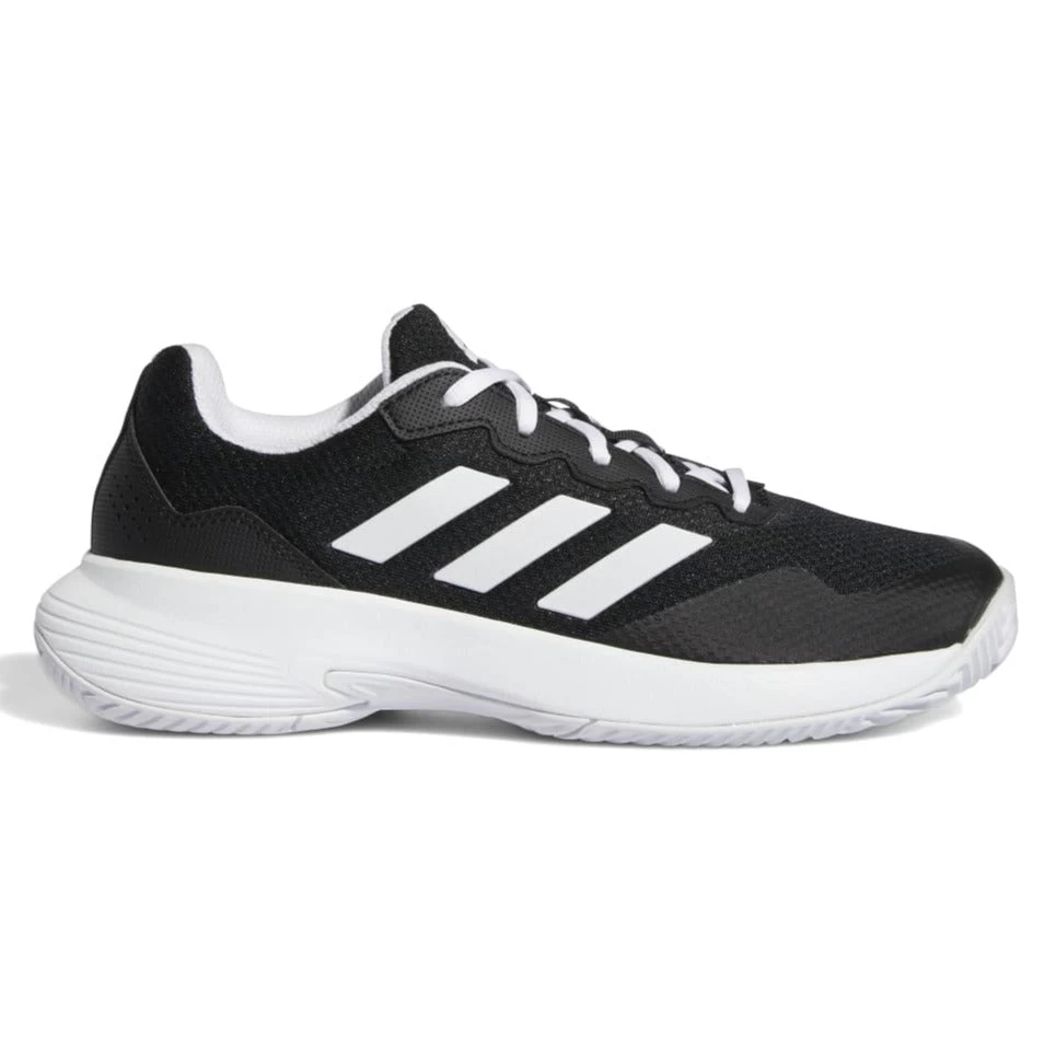 Adidas GameCourt 2 Women's Tennis Shoe (Black/White) 3 Adidas GameCourt 2 Women's Tennis Shoe (Black/White)